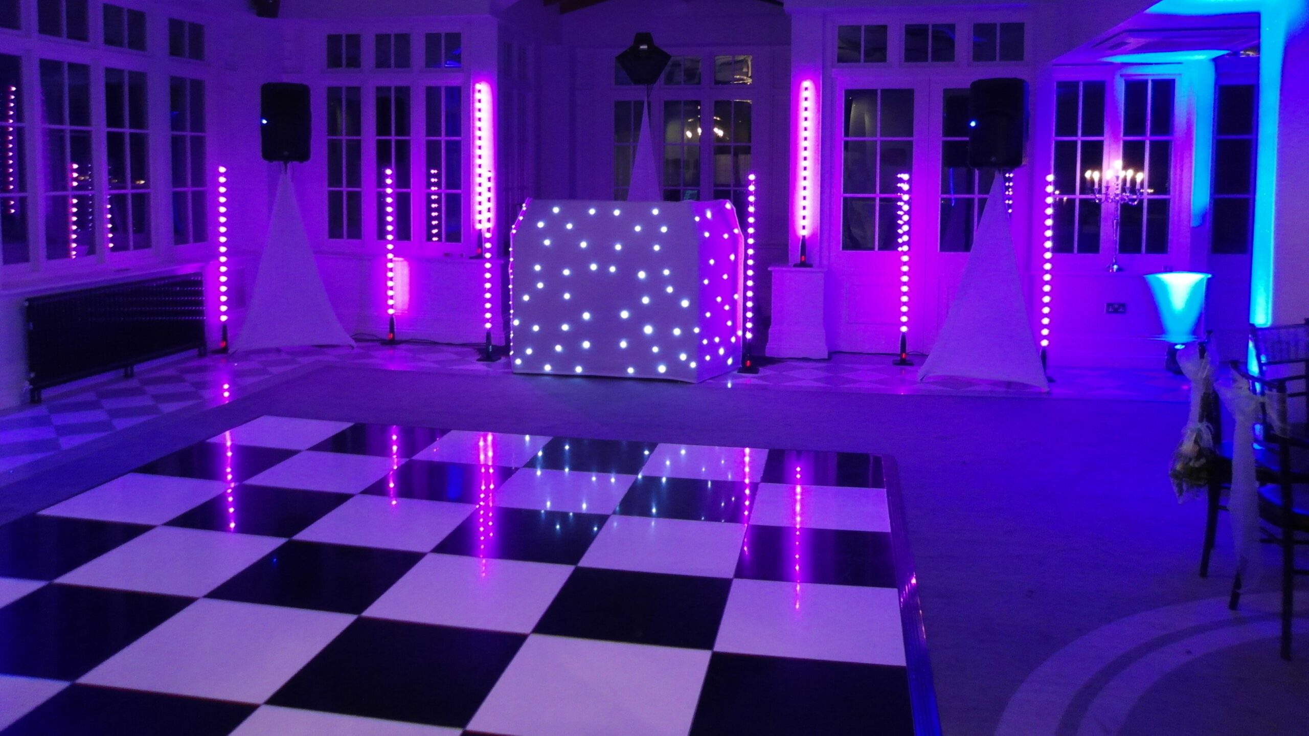 Swynford Manor Disco Set up